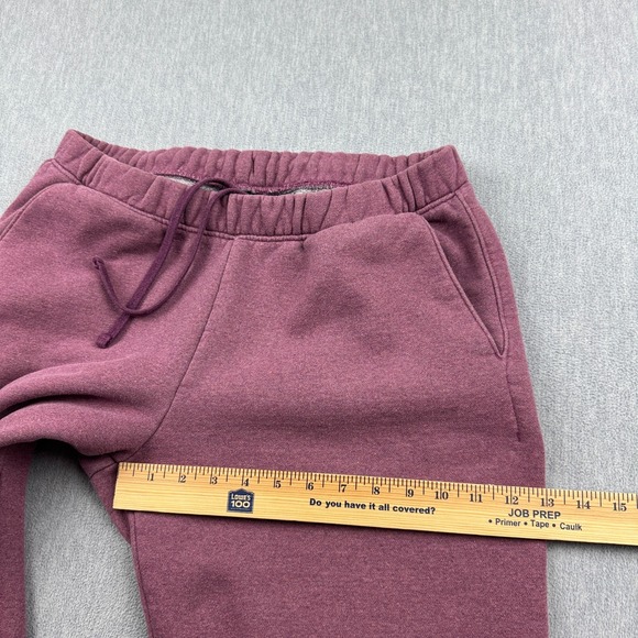 Patagonia Pants Womens Medium Red Fitz Roy Icon Uprisal Sweatpants Fleece 26067 - Picture 11 of 16